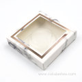 holographic paper lash boxes square false eyelash case